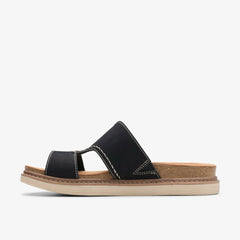 Arwell Walk Black Nubuck | Clarks on Sale - Women