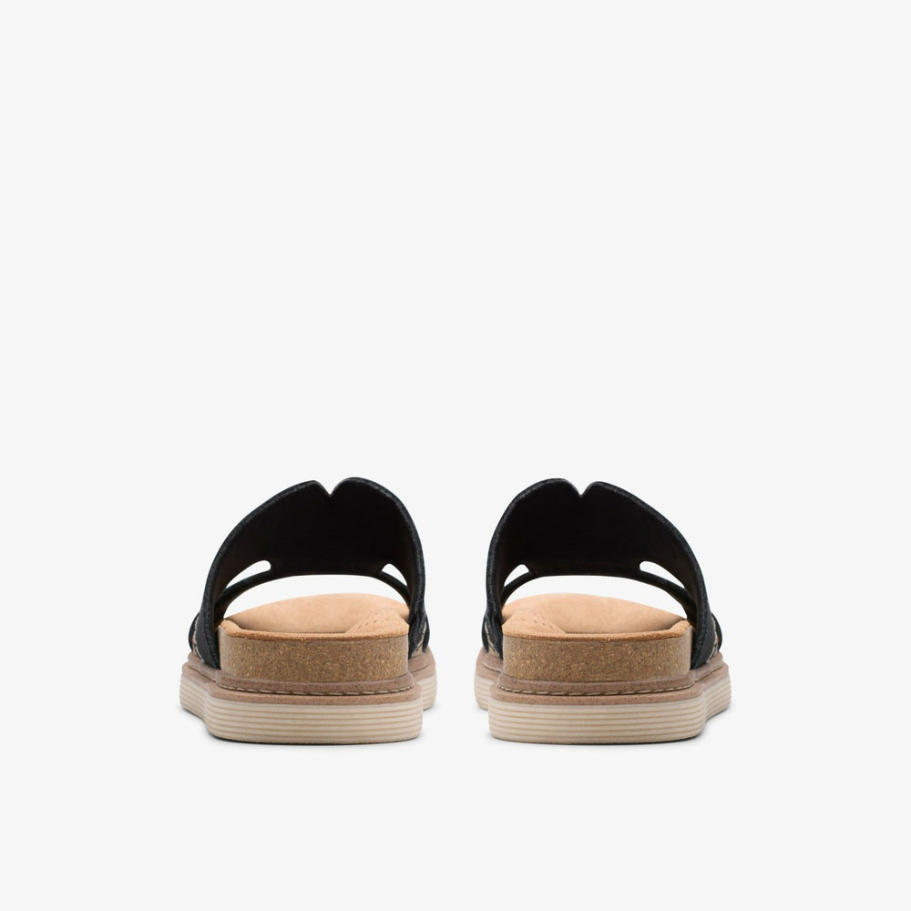 Arwell Walk Black Nubuck | Clarks on Sale - Women