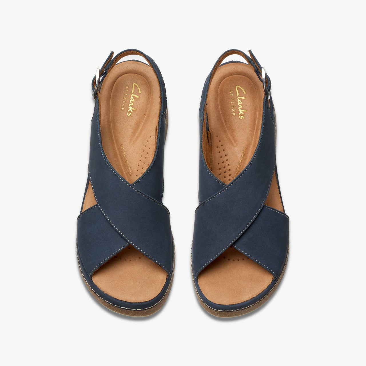 Kassanda Step Navy Nubuck | Clarks outlet - Women
