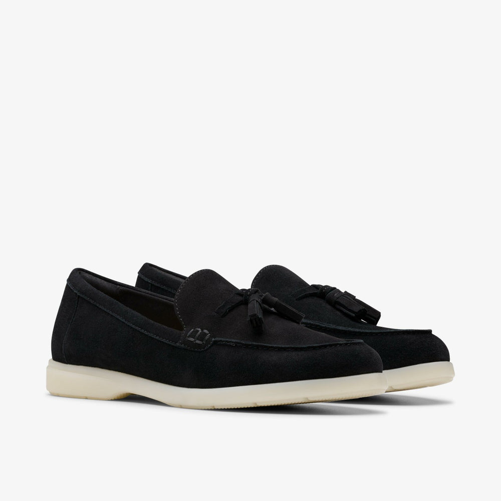 Narini Edge Black Suede | Clarks for sale - Women