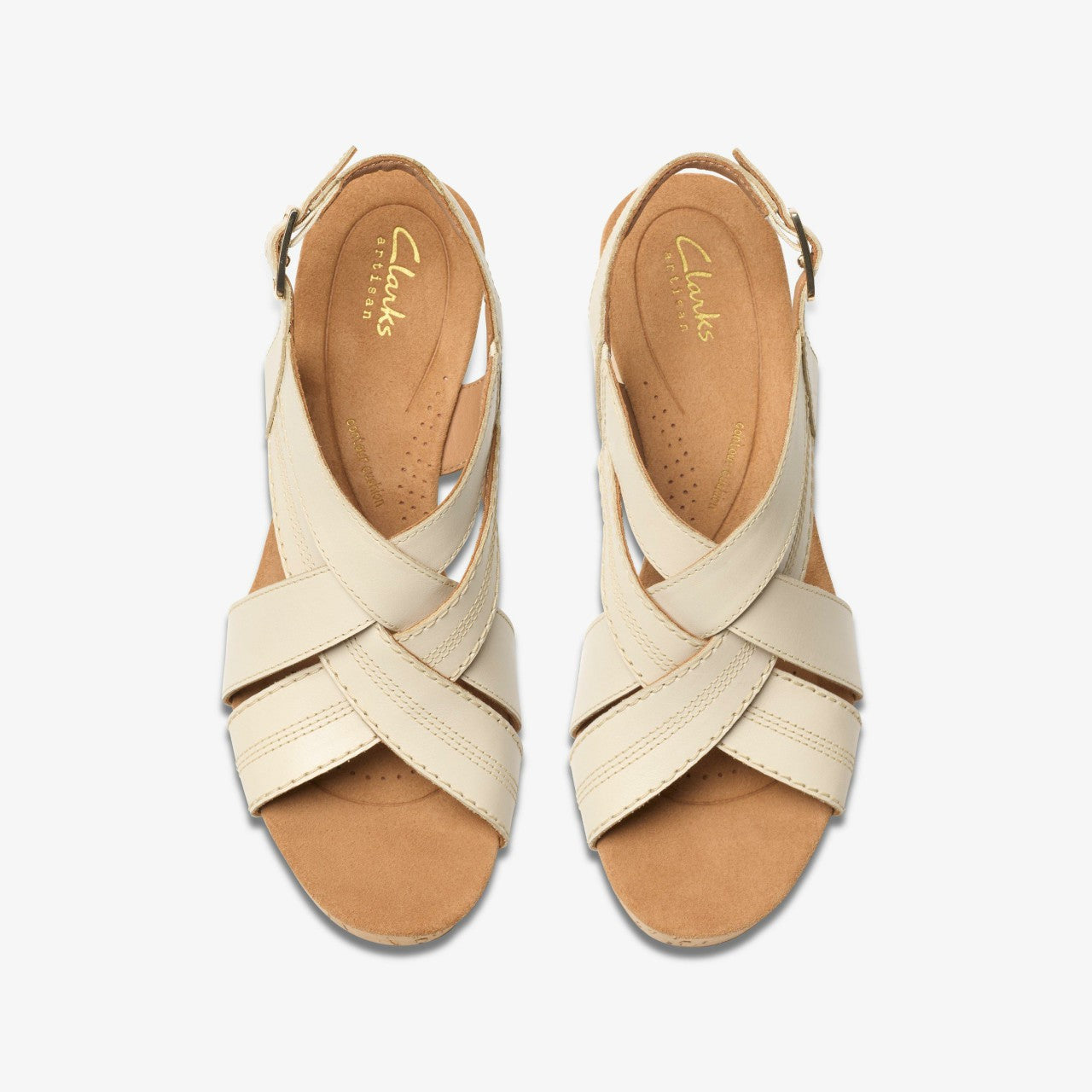 Sabina Sling Cream Leather | Clarks online - Women