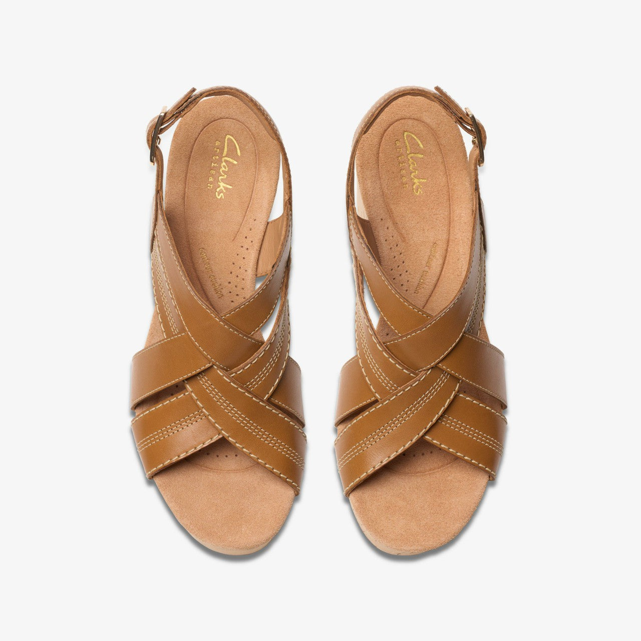 Sabina Sling Tan Leather | Clarks on Sale - Women