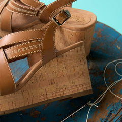 Sabina Sling Tan Leather | Clarks on Sale - Women