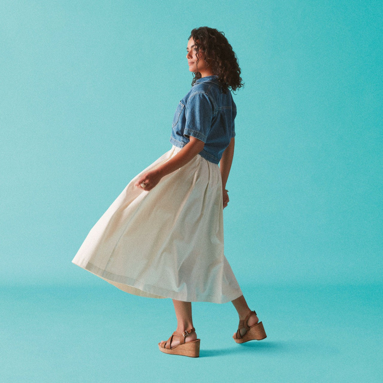 Sabina Sling Tan Leather | Clarks on Sale - Women