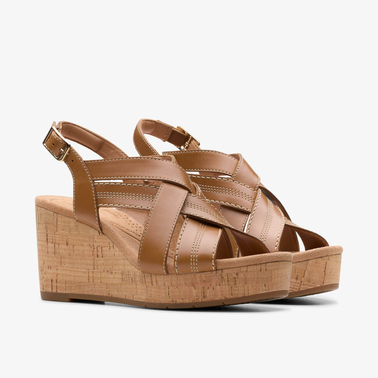 Sabina Sling Tan Leather | Clarks on Sale - Women