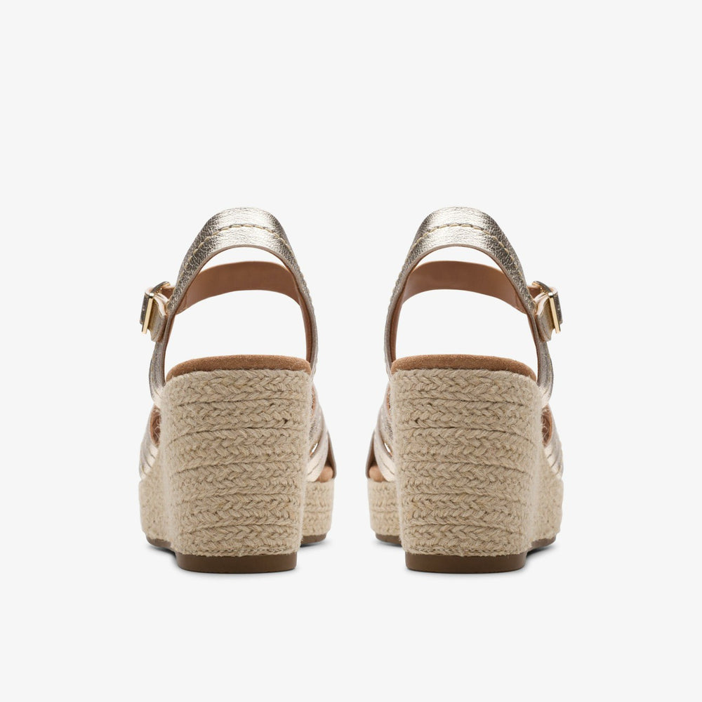 Sabina Strap Champagne | Clarks outlet - Women