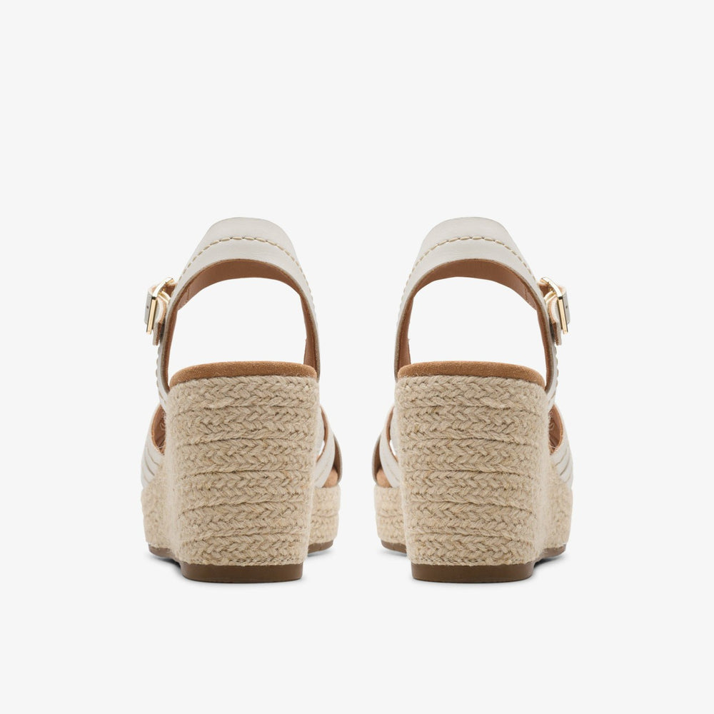 Sabina Strap Cream Leather | Clarks outlet - Women