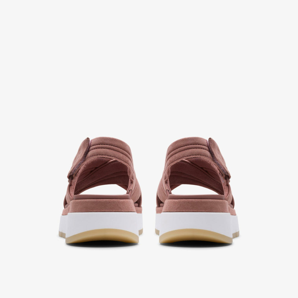 Tuscan Cross Mauve Suede | Clarks for sale - Women