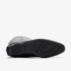 Edina Tall Black Leather | Clarks on Sale - Women