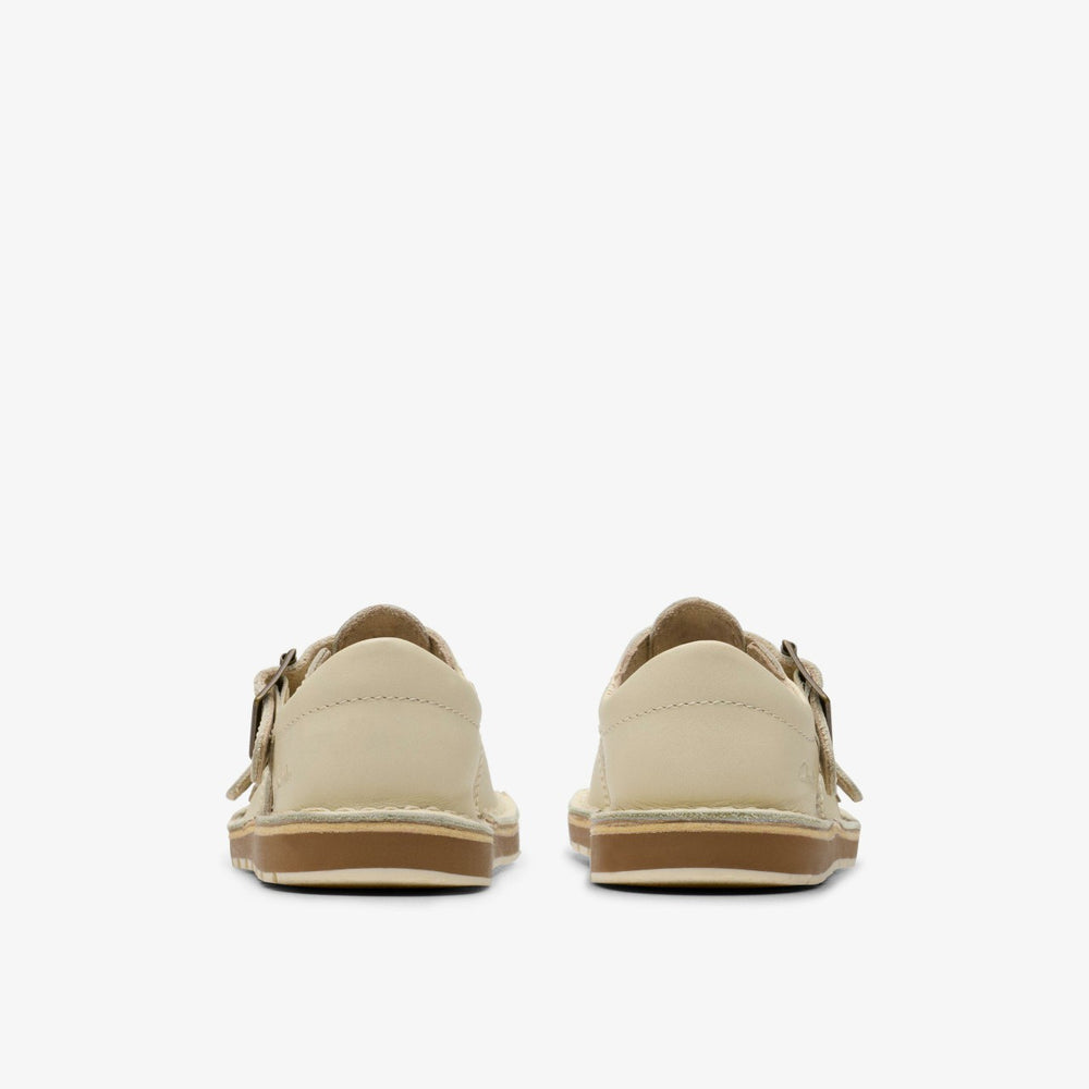 Playsun RF Toddler Off White Leather | Clarks for sale - Kids