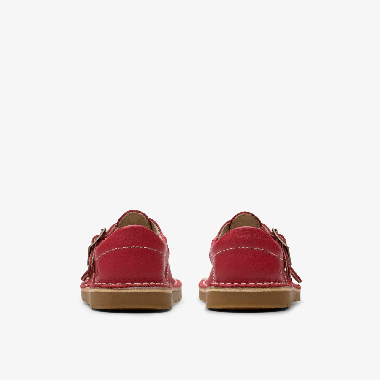 Playsun Toddler Red Leather | Clarks on Sale - Kids