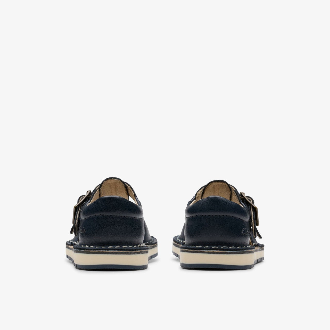 Playsun Toddler Navy Leather | Clarks outlet - Babies / Kids