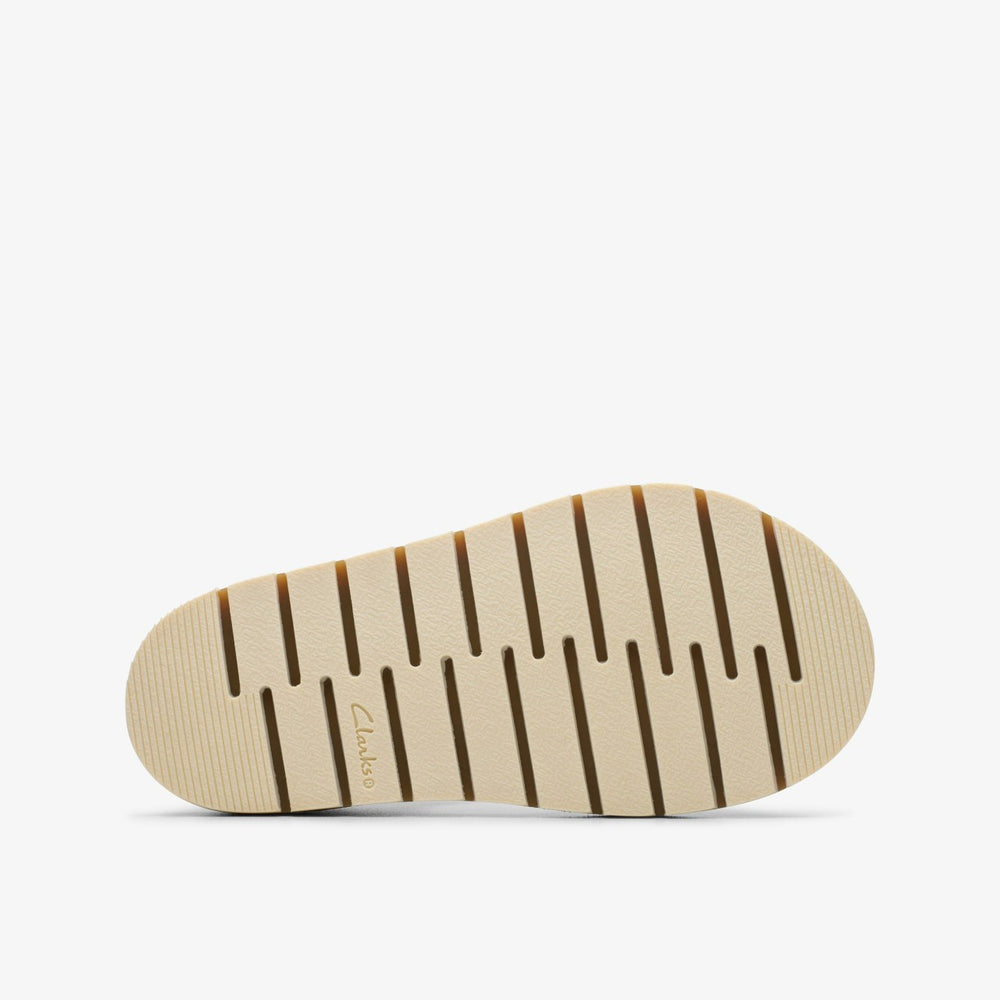 Playsun Kid Off White Leather | Clarks for sale - Kids