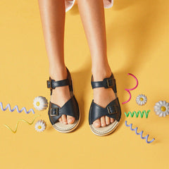 Playsun Kid Navy Leather | Clarks Sale - Kids