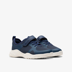 Feather Ath Kid Navy | Clarks online - Kids