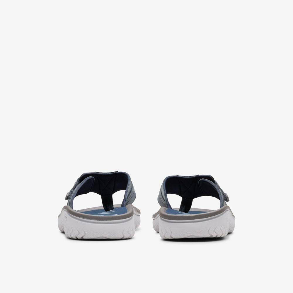 Wesley Sun Navy Leather | Clarks for sale - Men