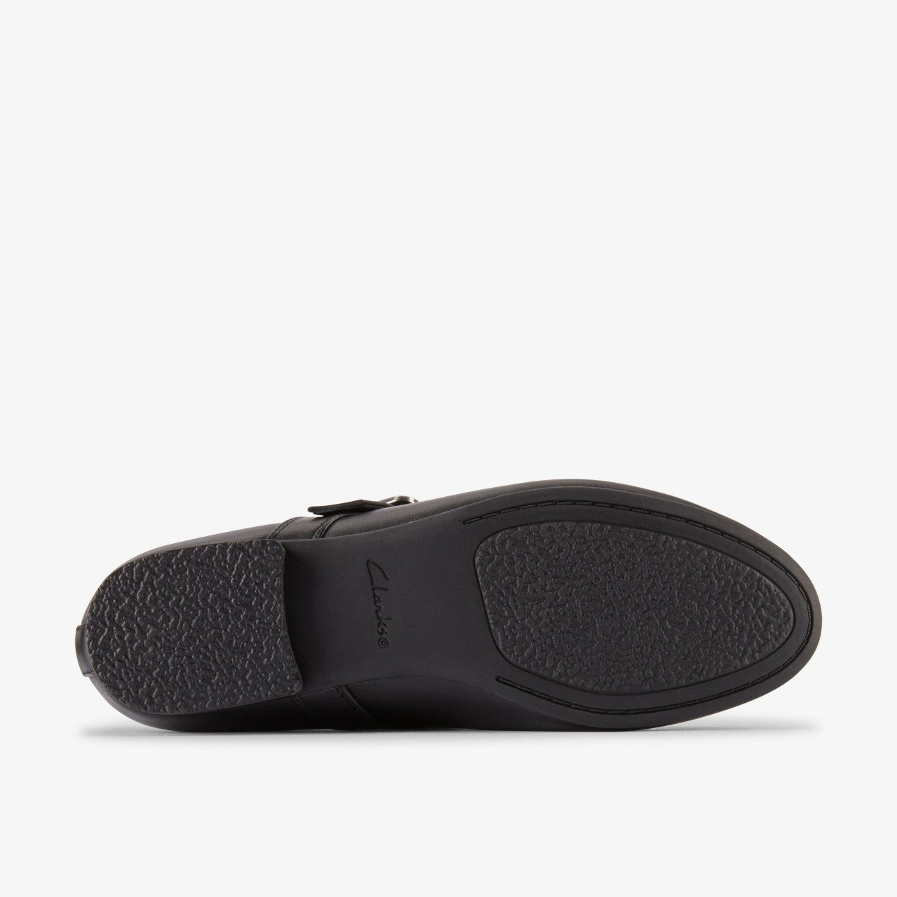 Fawna Bar Black Leather | Clarks on Sale - Women