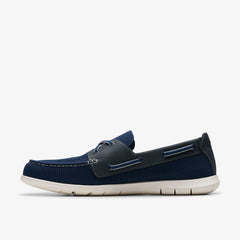 Flexway Tie Navy Combination | Clarks on Sale - Men