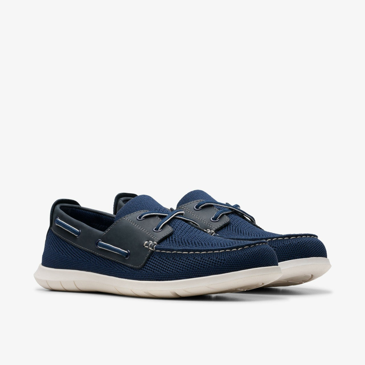 Flexway Tie Navy Combination | Clarks on Sale - Men