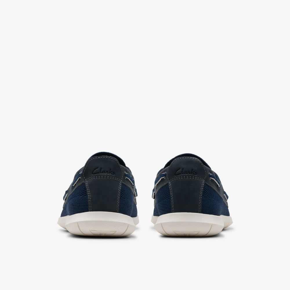 Flexway Tie Navy Combination | Clarks on Sale - Men