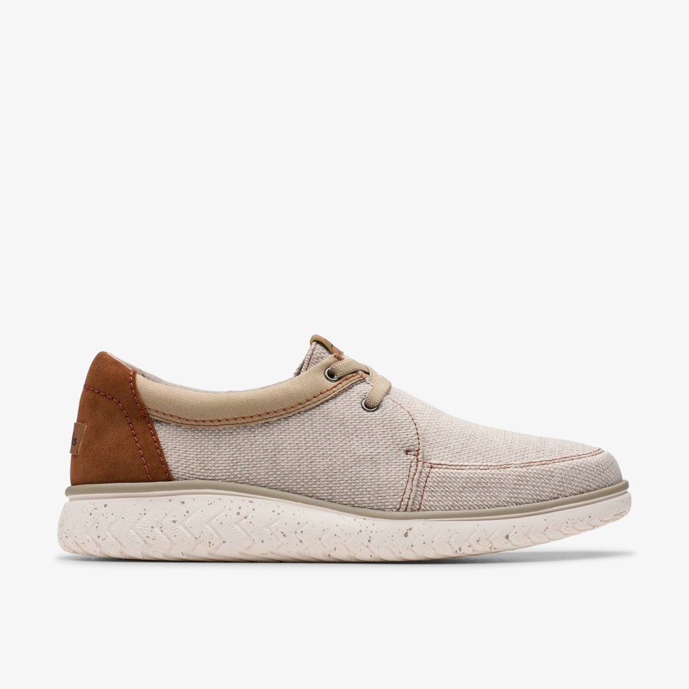 Relax Lite Lace Sand Textile | Clarks for sale - Men