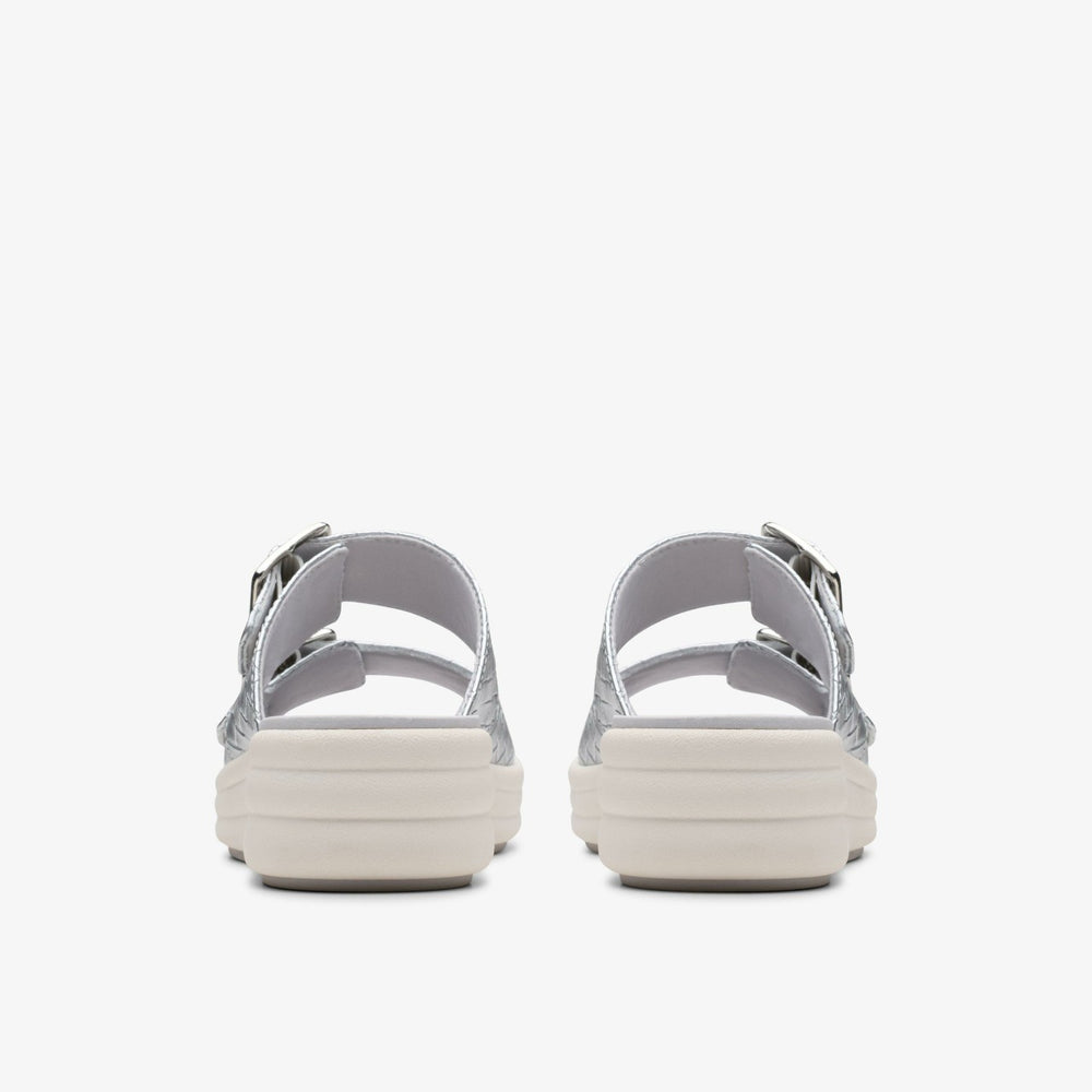 Drift Buckle Silver Metallic | Clarks for sale - Women