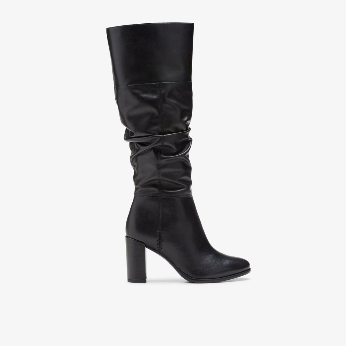 Freva 85 Slouch Black Leather | Clarks outlet - Women