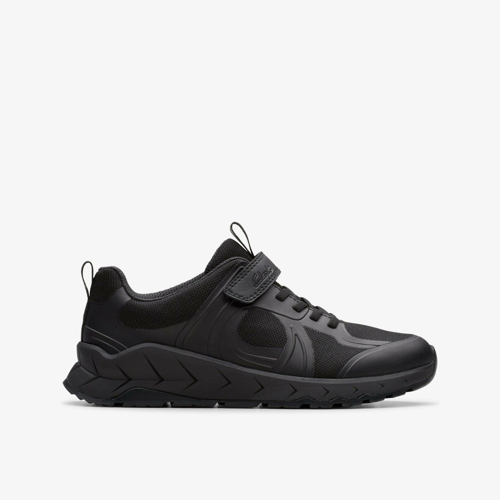 Selva Edge Kid Black | Clarks on Sale - Kids
