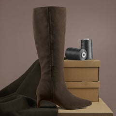 Edina Tall Dark Brown Suede | Clarks for sale - Women