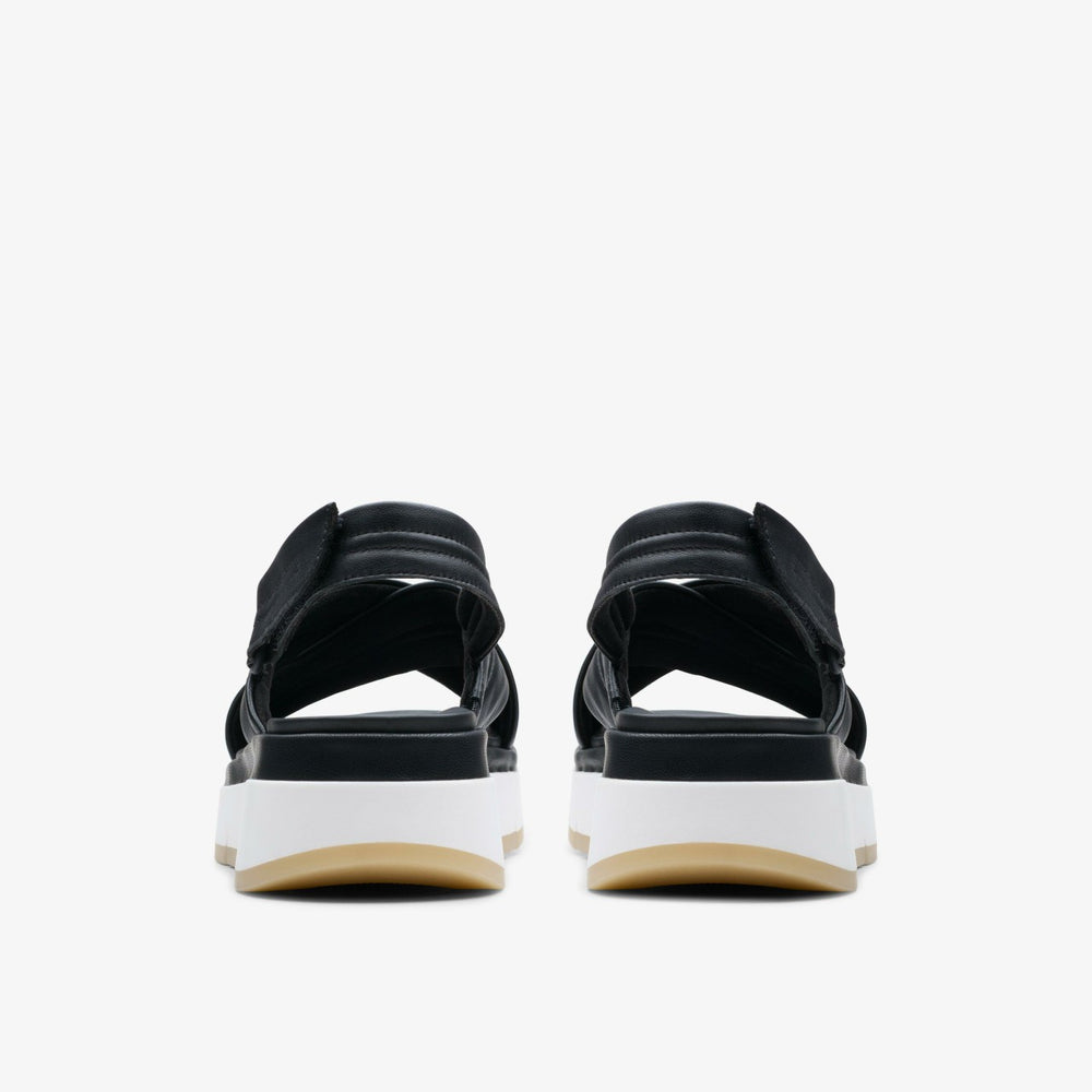 Tuscan Cross Black Leather | Clarks Sale - Women