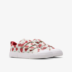 Foxing Fraise Kid Cotton Metallic | Clarks on Sale - Kids
