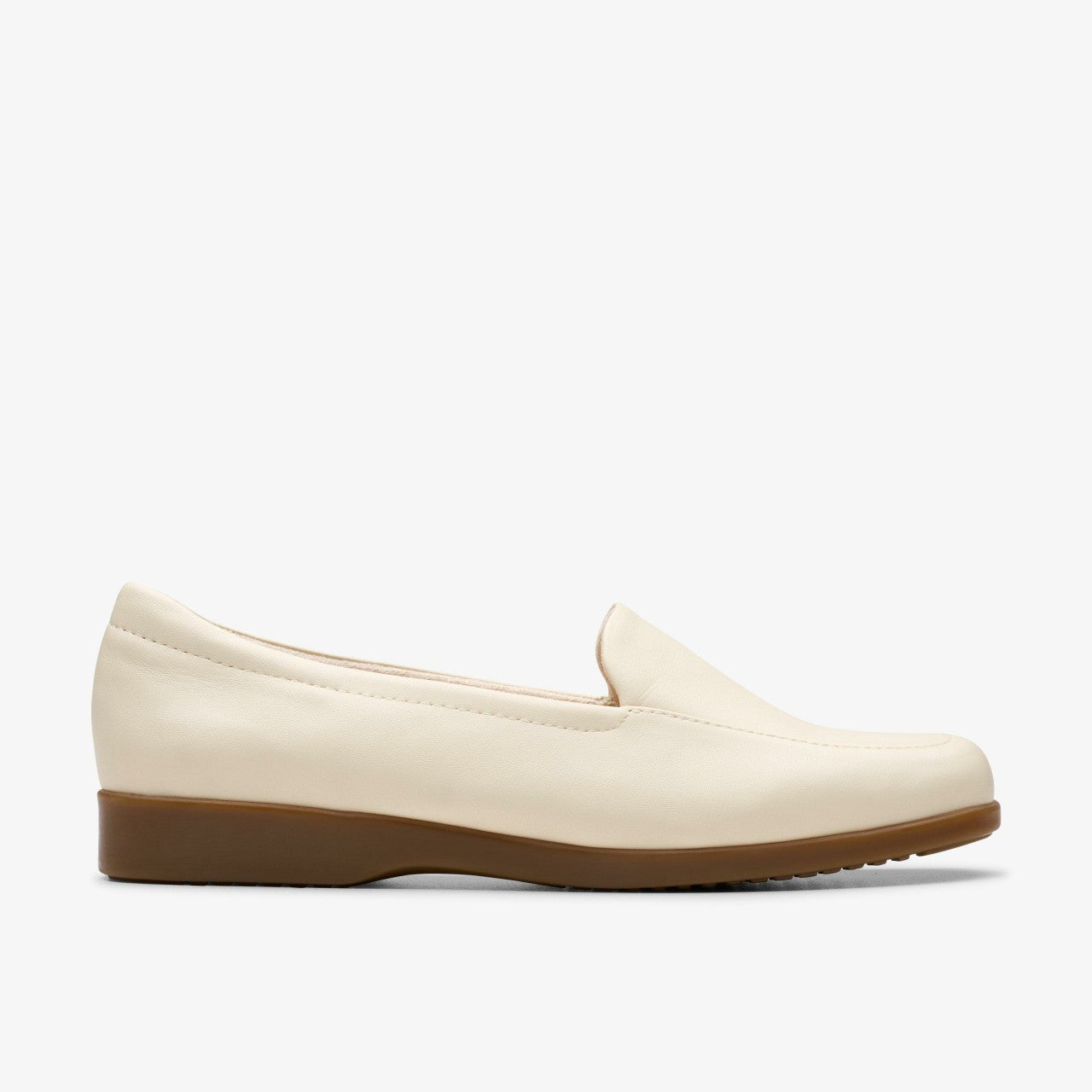 Georgia Cream Leather | Clarks on Sale - Women