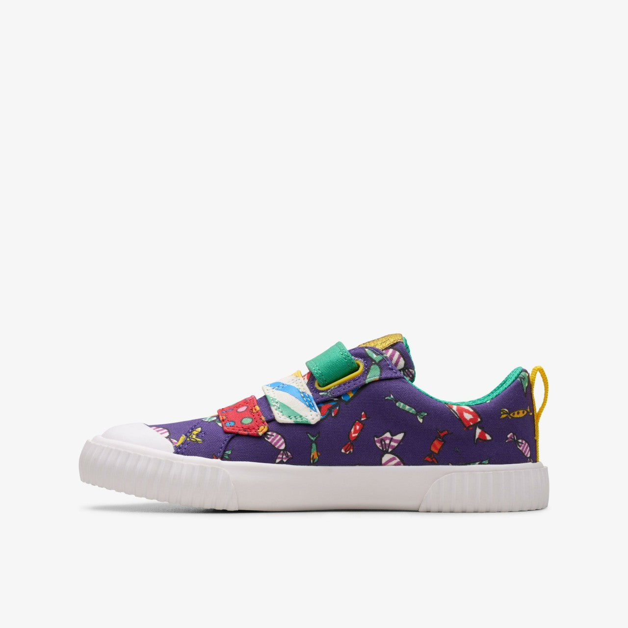 Roald Dahl Charlie & the Chocolate Factory Foxing Mix Kid Purple Canvas | Clarks Sale - Kids