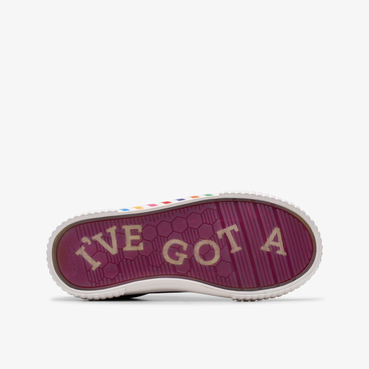Roald Dahl Charlie & the Chocolate Factory Foxing Mix Kid Purple Canvas | Clarks Sale - Kids