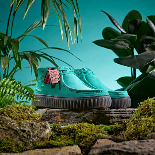 Torhill Explore Turquoise Suede | Clarks for sale - Men / Women