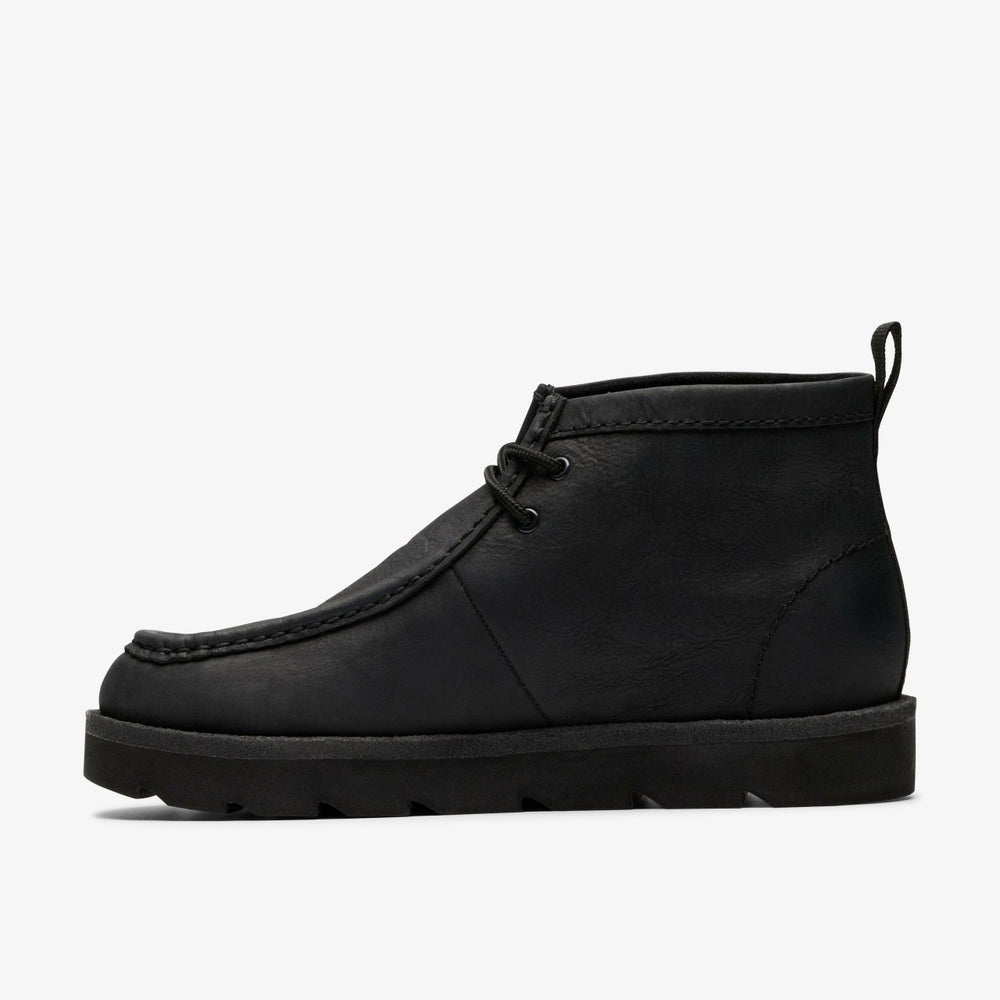 Meare Walla Boot Black Nubuck | Clarks for sale - Men