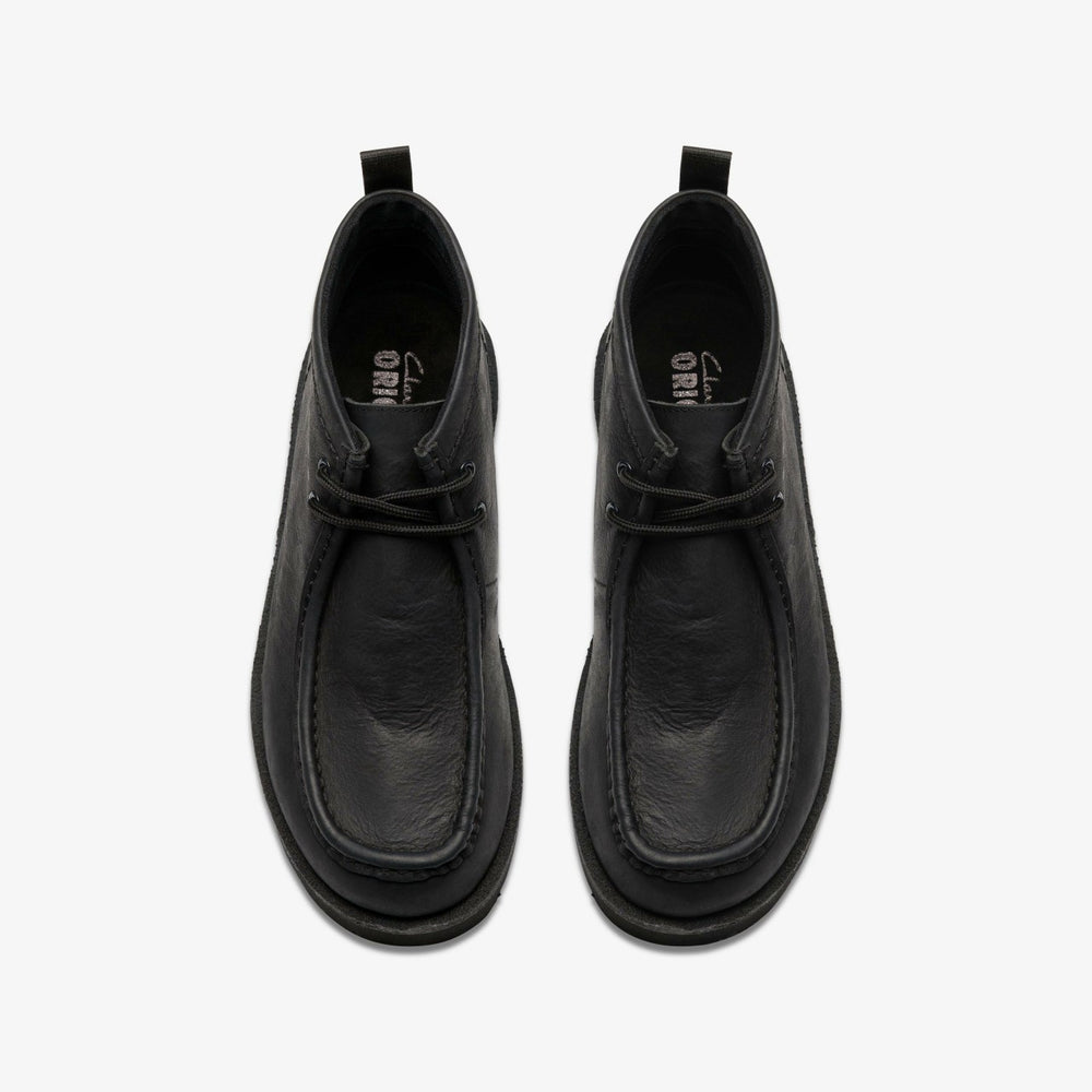 Meare Walla Boot Black Nubuck | Clarks for sale - Men