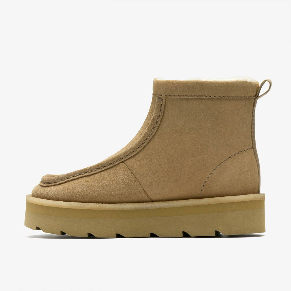 Meare Rooey Dark Sand Warmlined | Clarks outlet - Women