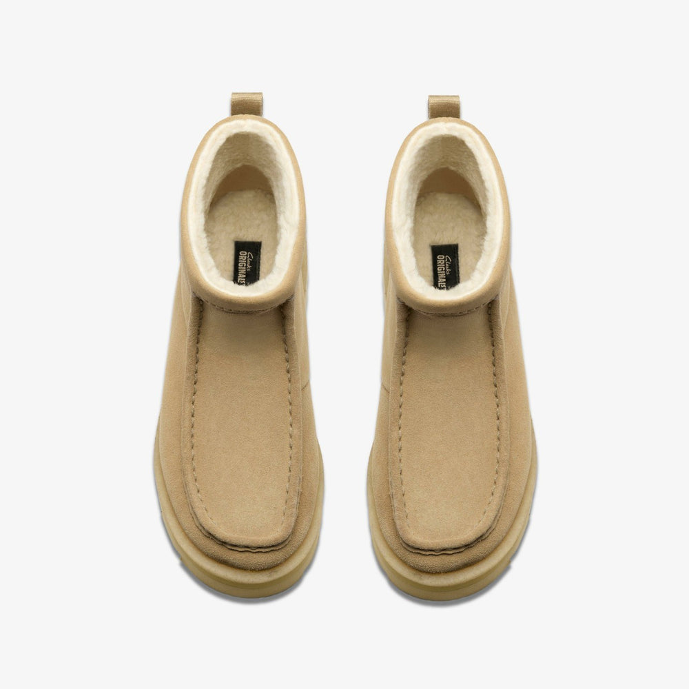 Meare Rooey Dark Sand Warmlined | Clarks outlet - Women