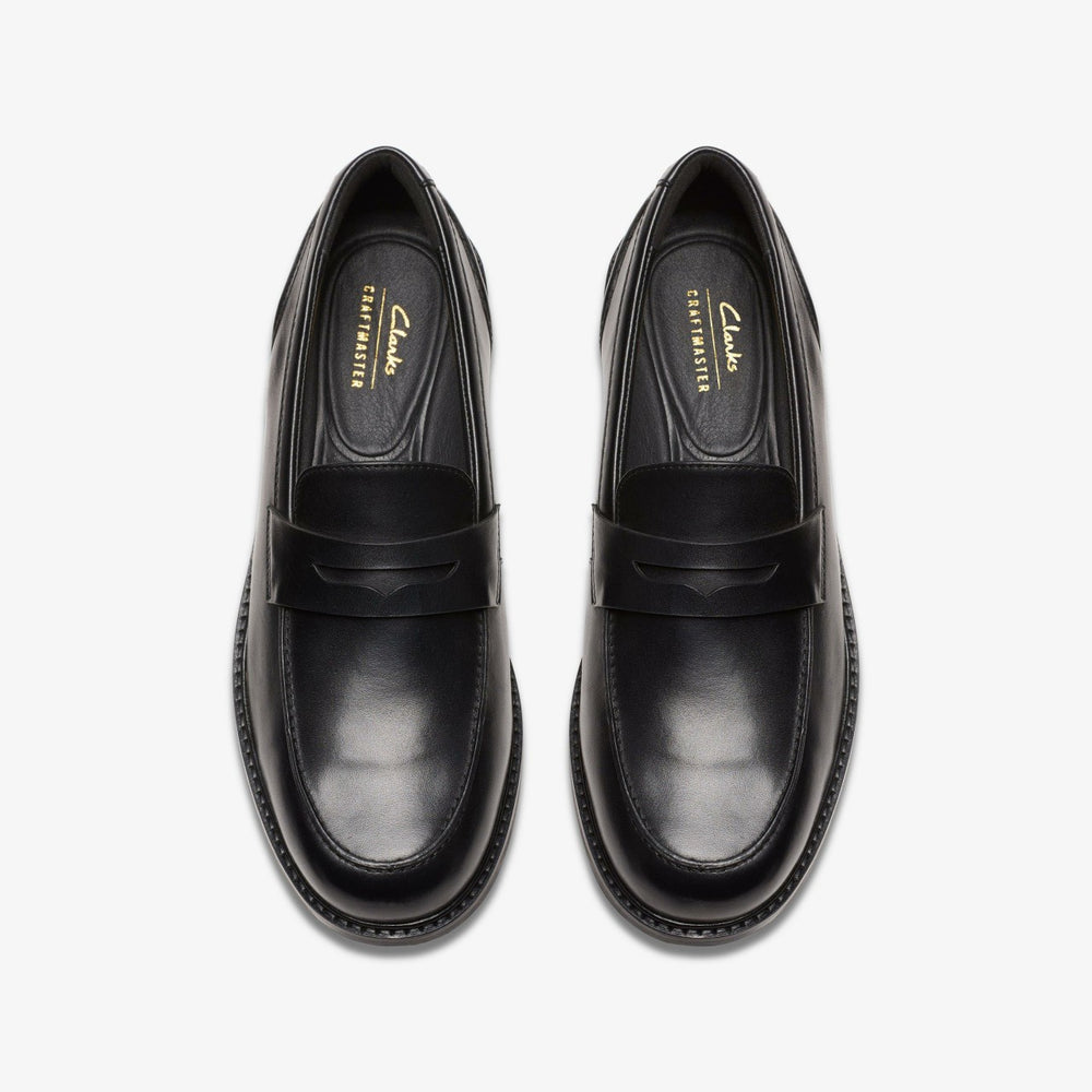 Craft Arlo Lo Black Leather | Clarks for sale - Men