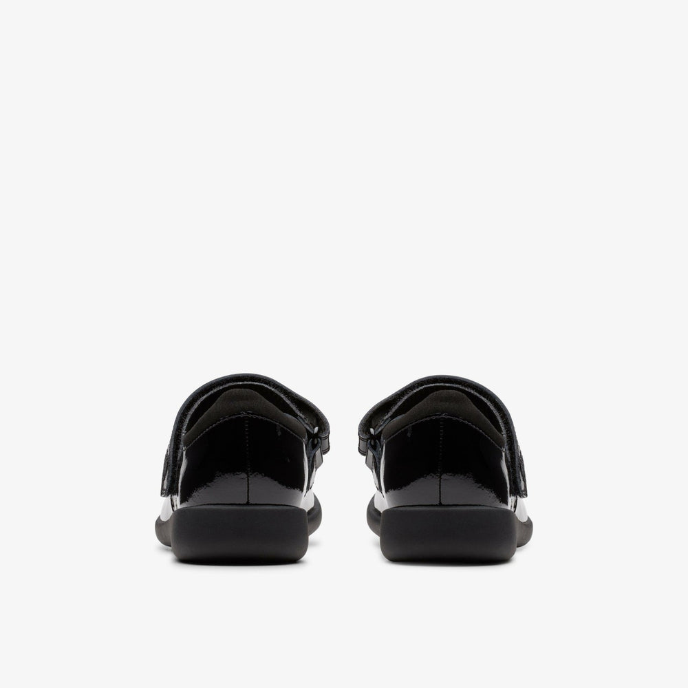 Etch Pure Kid Black Patent | Clarks discount - Kids