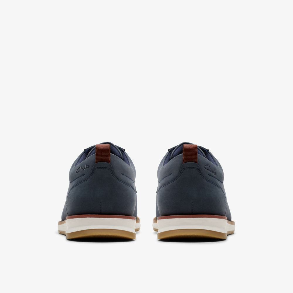 Lapford Lace Navy Nubuck | Clarks outlet - Men