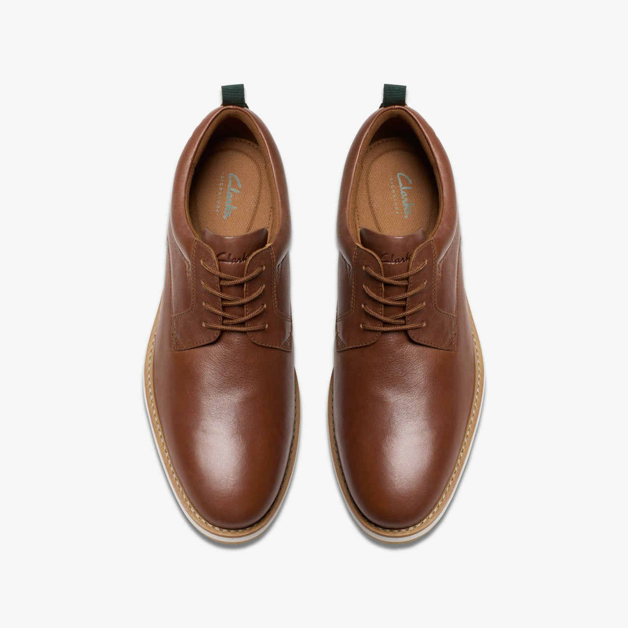 Lapford Lace Tan Leather | Clarks discount - Men
