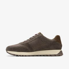 Radwell Lace Dark Grey Combination | Clarks discount - Men