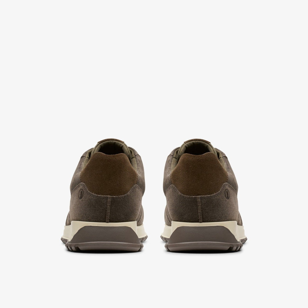 Radwell Lace Dark Grey Combination | Clarks discount - Men