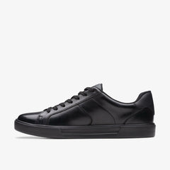 Romsey Lace Black Leather | Clarks outlet - Men