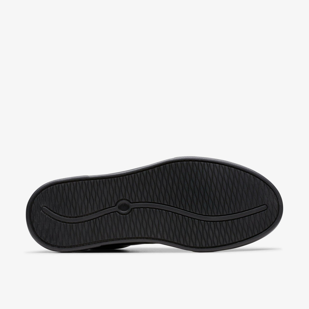 Romsey Lace Black Leather | Clarks outlet - Men