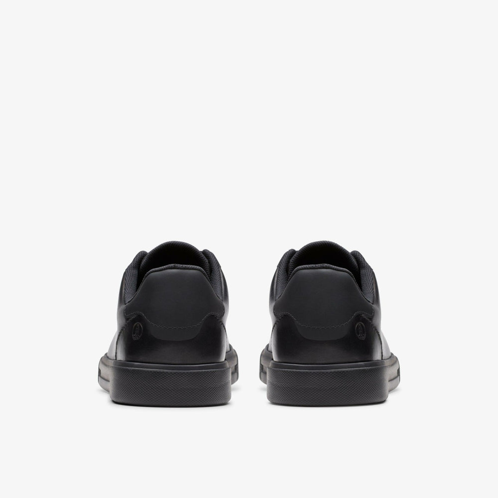 Romsey Lace Black Leather | Clarks outlet - Men