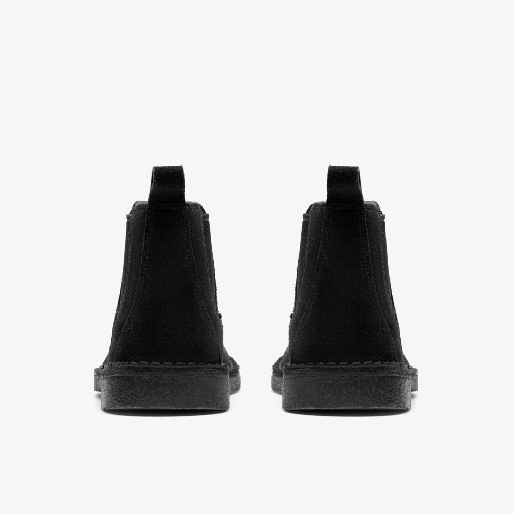 Desert Chelsea Black Suede | Clarks Sale - Men