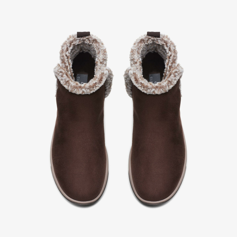 Brinkley Fur Dark Brown | Clarks discount - Women